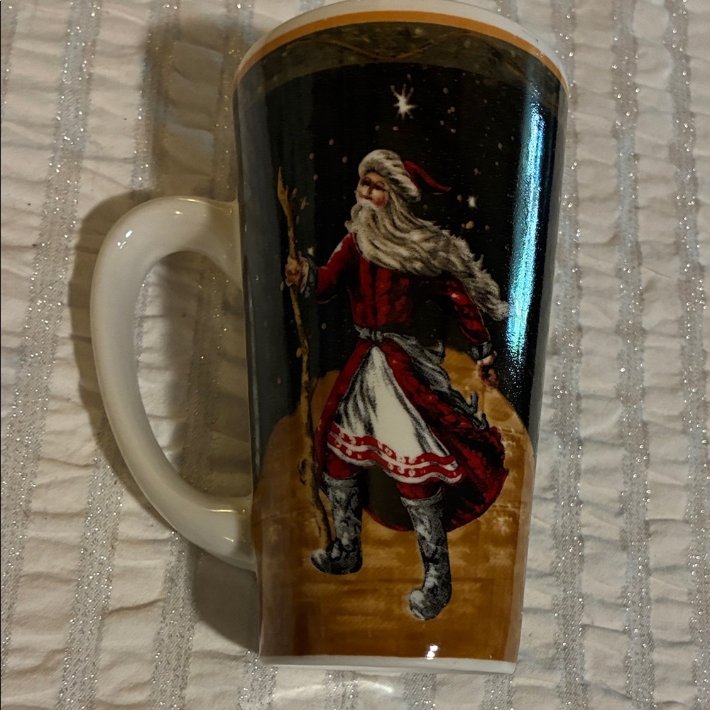 Santa Claus Themed Ceramic Mug